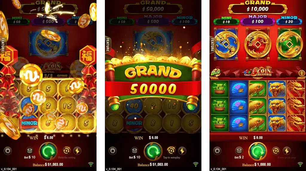3 Coins Tigerexchbonus Bonus